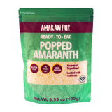 Amaranthy Ready-to-eat Popped Amaranth Bag (3.53 oz) - High Protein Grain - Low Calorie - Vegan (1. Popped Bag 3.5 oz.)
