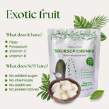 Formal Food - Soursop (Graviola-Guanabana), 100% Real Natural Fresh Fruit, No Added Sugar, No Preservatives - 8,82 Oz (Pack of 3)