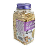 Pereg Quinoa with Mushrooms & Garlic - (10.58 Oz x 6 Pack) - High In Proteins, Iron & Fibres - Ancient Superfood Grain - Non-GMO, Vegan & Vegetarian