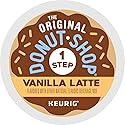 The Original Donut Shop Vanilla Latte, Single-Serve Keurig K-Cups, Flavored Coffee. Delightfully creamy. Deliciously dreamy. A Satisfyingly Sweet