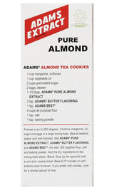 Adams Extract Flavoring Almond Extract 1.5oz. (Pack of 3)