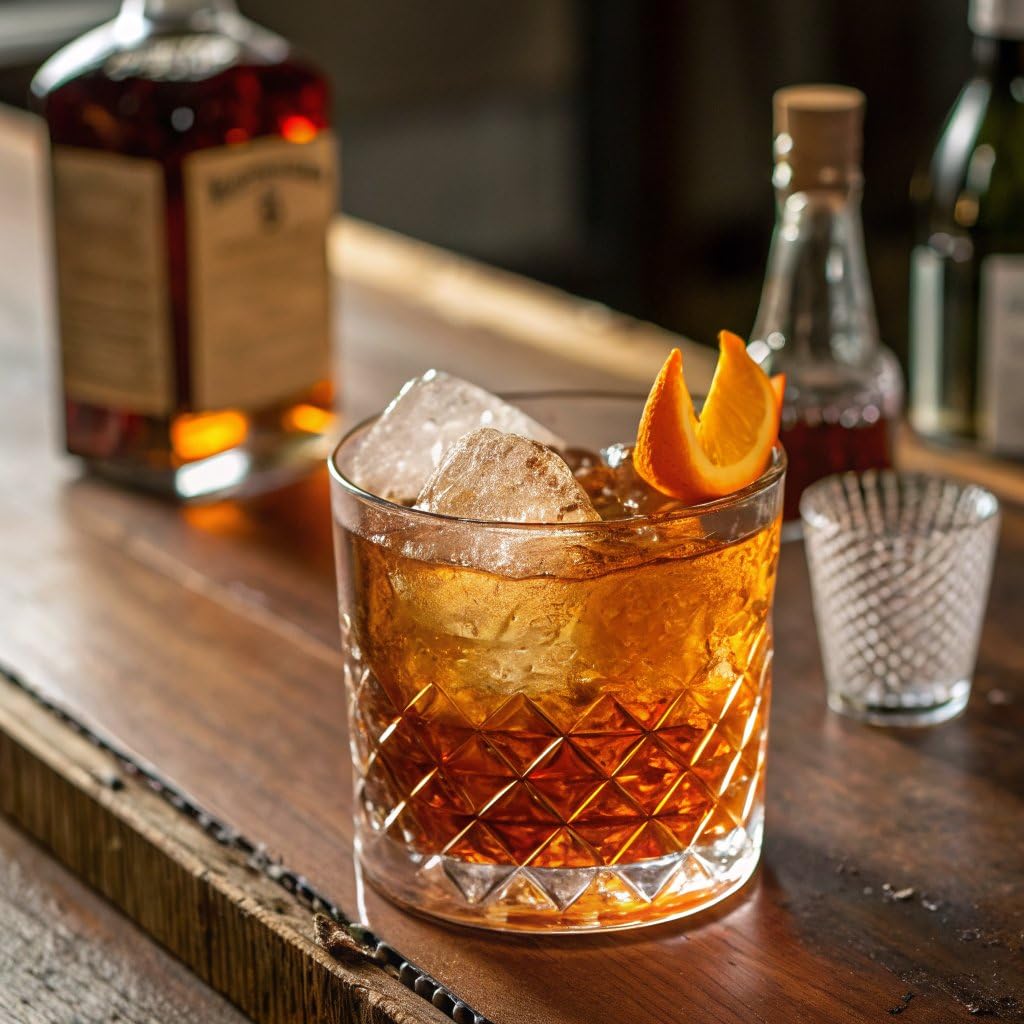Strongwater Smoked Old Fashioned Craft Cocktail Mixer - Makes 32 Cocktails - Handcrafted Old Fashioned Syrup with Lapsang Souchong Tea, Sugar, Cirus