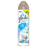 Glade Air Freshener Spray 8 Oz Collection 4 Flavors: Lavender & Peach Blossom, Hawaiian Breeze, Clean Linen & Apple Cinnamon. Pack of 4.