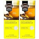 Farmer Brothers Premium Chamomile Herbal Tea, Naturally No Caffeine, Mild & Calming, 25 Count (Pack of 2)