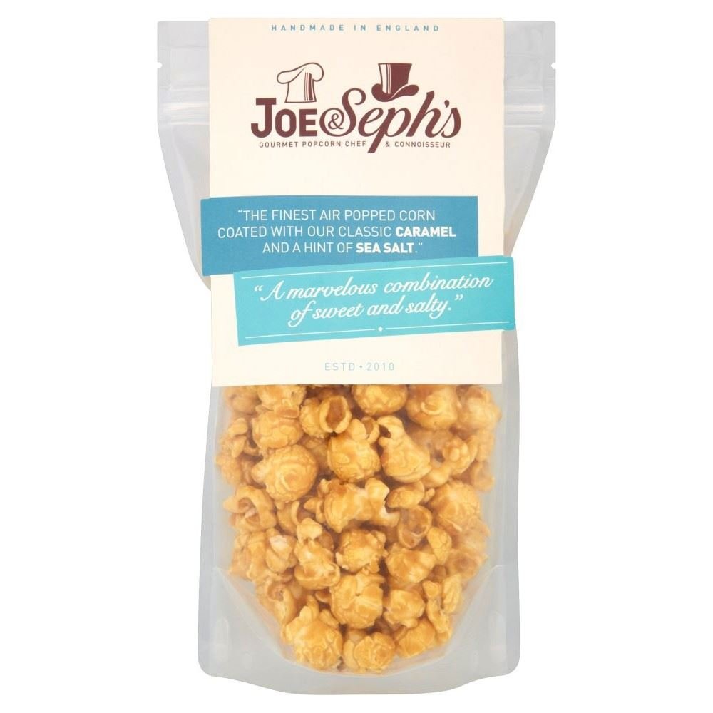 Joe & Seph's Popcorn - Caramel with Sea Salt (90g)