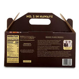 Hawaiian Host AlohaMacs Dark Chocolate Macadamia Nuts - Premium Hawaiian Easter & Mother's Day Gift - 5 Box Tote (25oz Total)