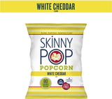 Skinny Pop Variety 12-Pack, Sweet & Salty Kettle, White Cheddar, Original, 12-0.5/0.8 oz Individual Bags