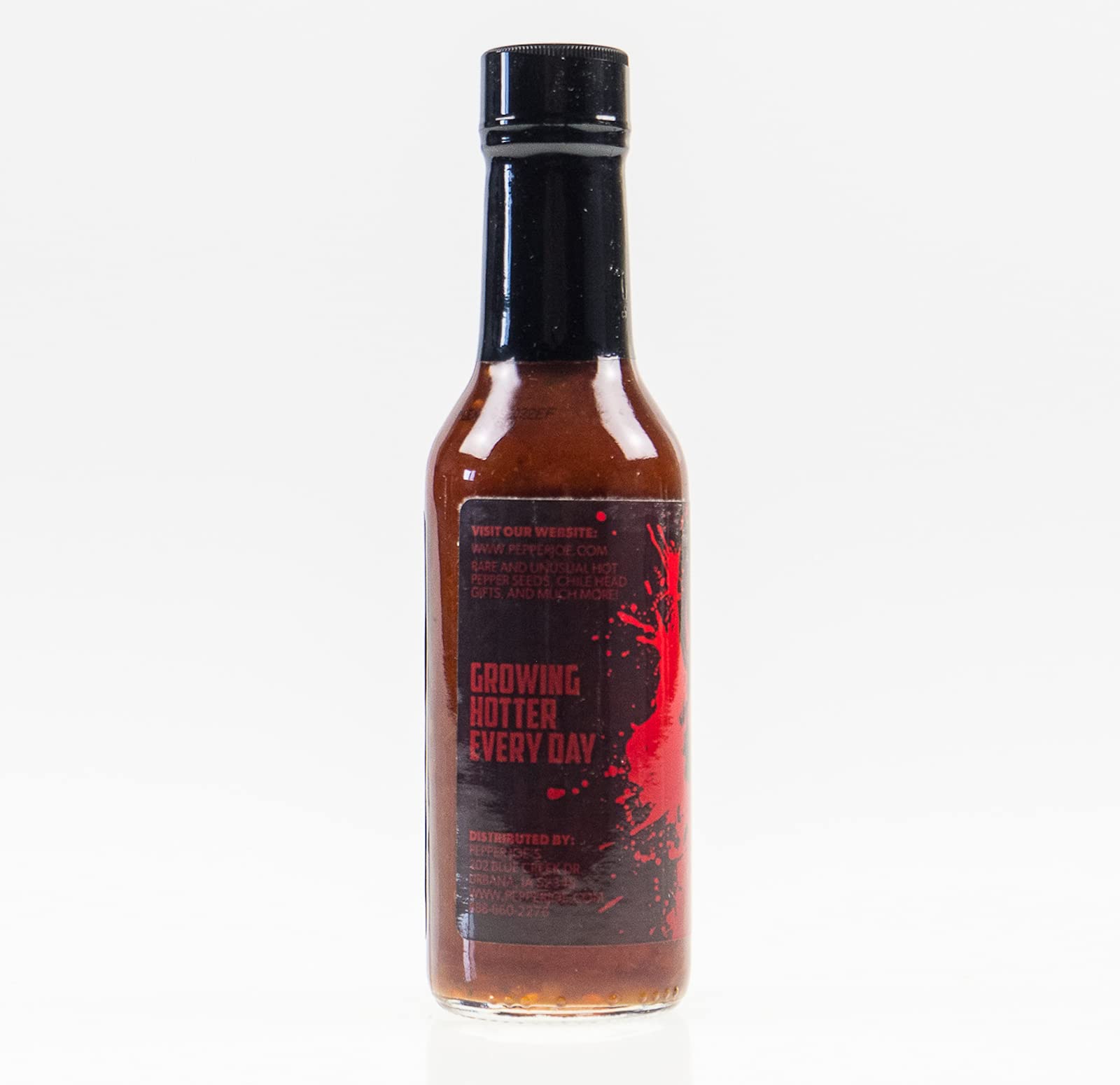 Pepper Joe’s XXX Habanero Hot Sauce - Habanero Peppers with Honey, Peaches, Pineapple - 5 FL OZ