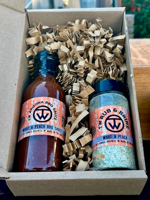 TW "What a Peach" 2 Pack Rub and BBQ Sauce