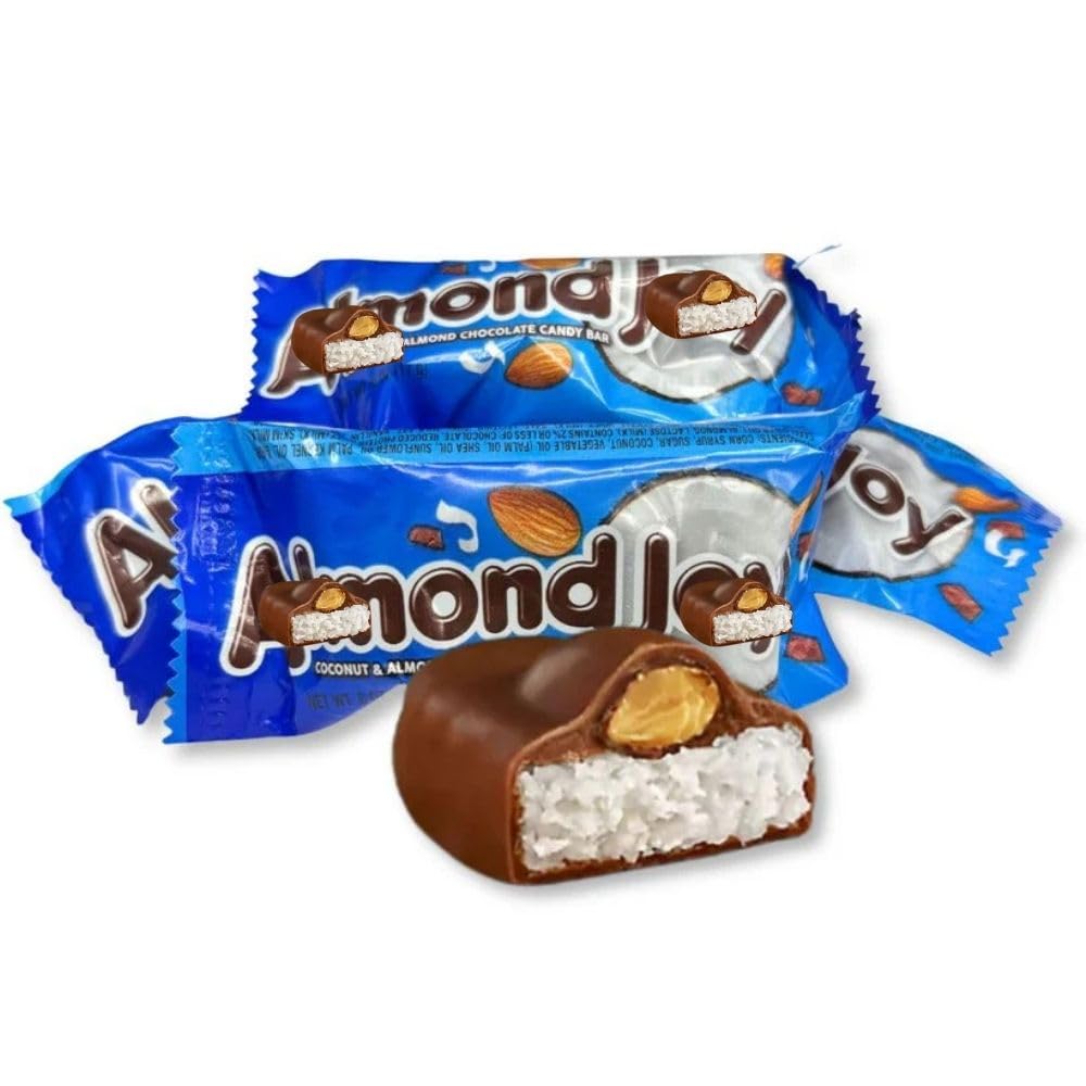 Coconut Almond Milk Chocolate Snack Size Candy Bars Bulk Bag - 5 lb (Approx. 130 pieces)