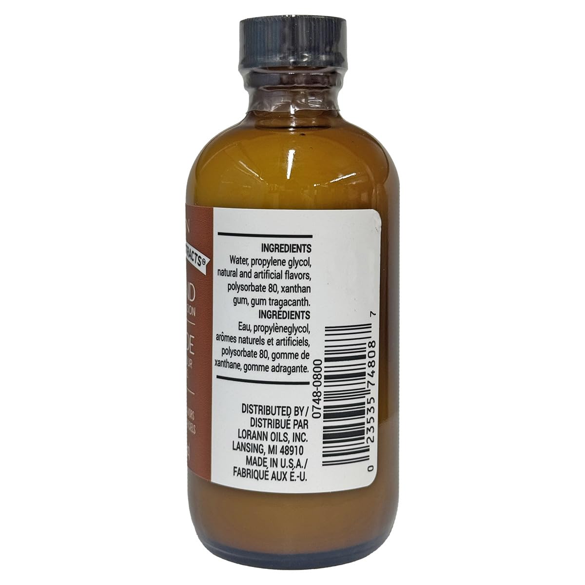 LorAnn Almond Bakery Emulsion, 4 ounce bottle