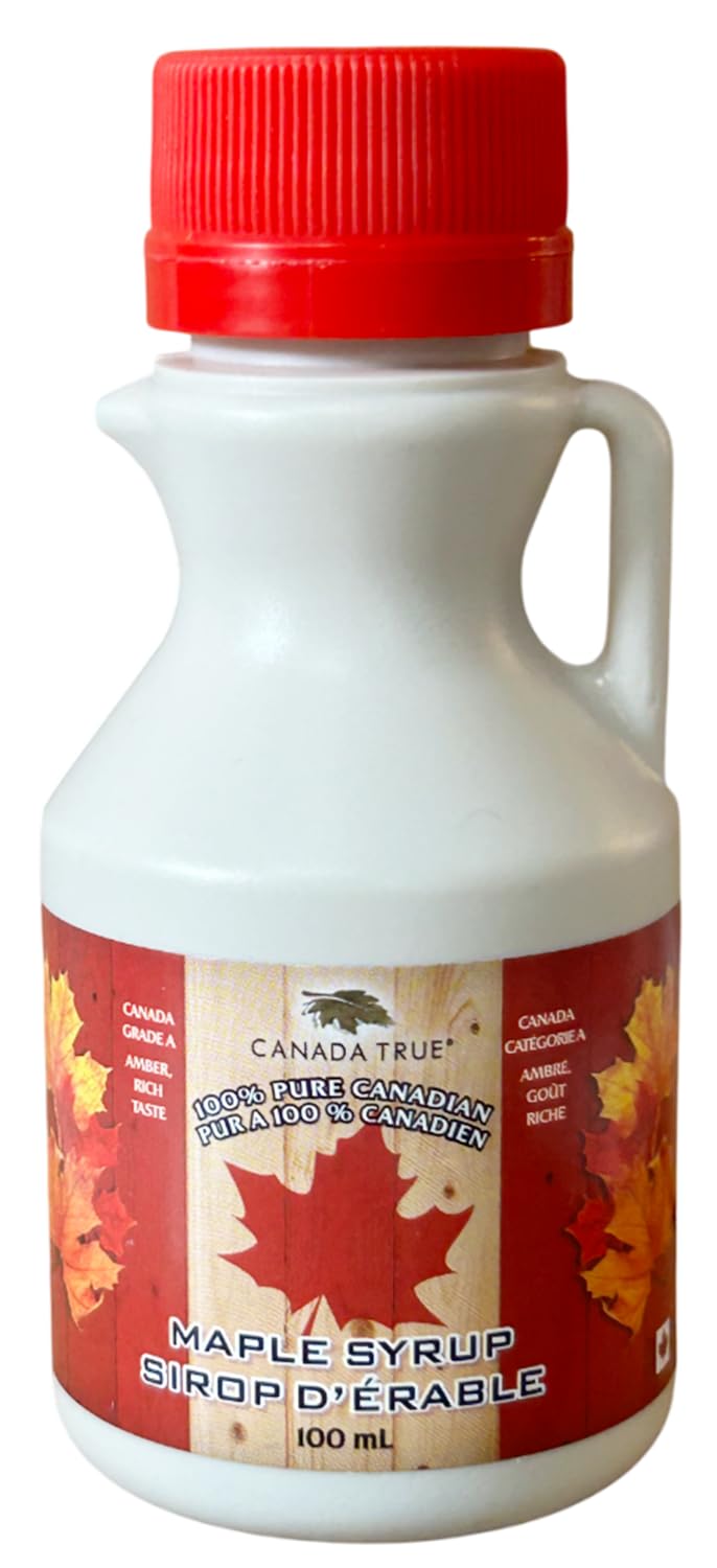 CANADA TRUE Pure Maple Syrup(Amber) (3x100ml)