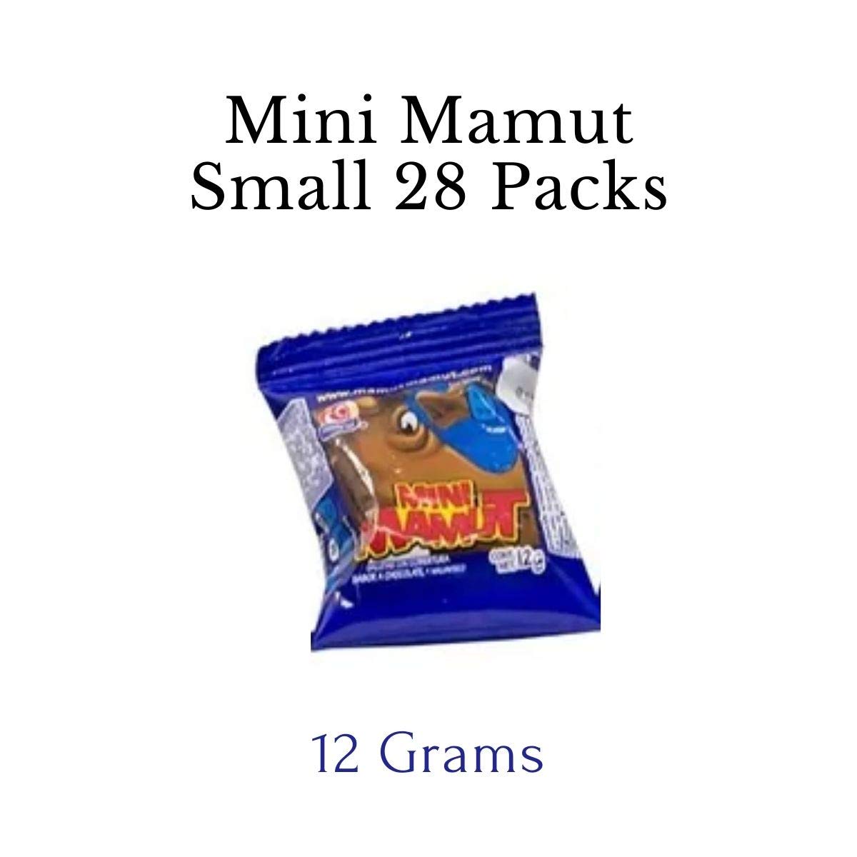Mini Mamut by Gamesa with 28 Small Packs | Cookies Covered with Chocolate