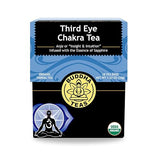 Buddha Teas - Third Eye Chakra Tea - Organic Herbal Tea - For Insight & Intuition - With Eyebright, Spearmint, Star Anise & Sapphire Essence - 100%