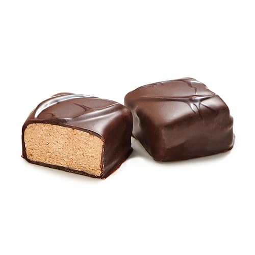 Halvah Chocolate Squares One Pound - Kosher Halva Chocolates, Dairy Free, 20 Ounce