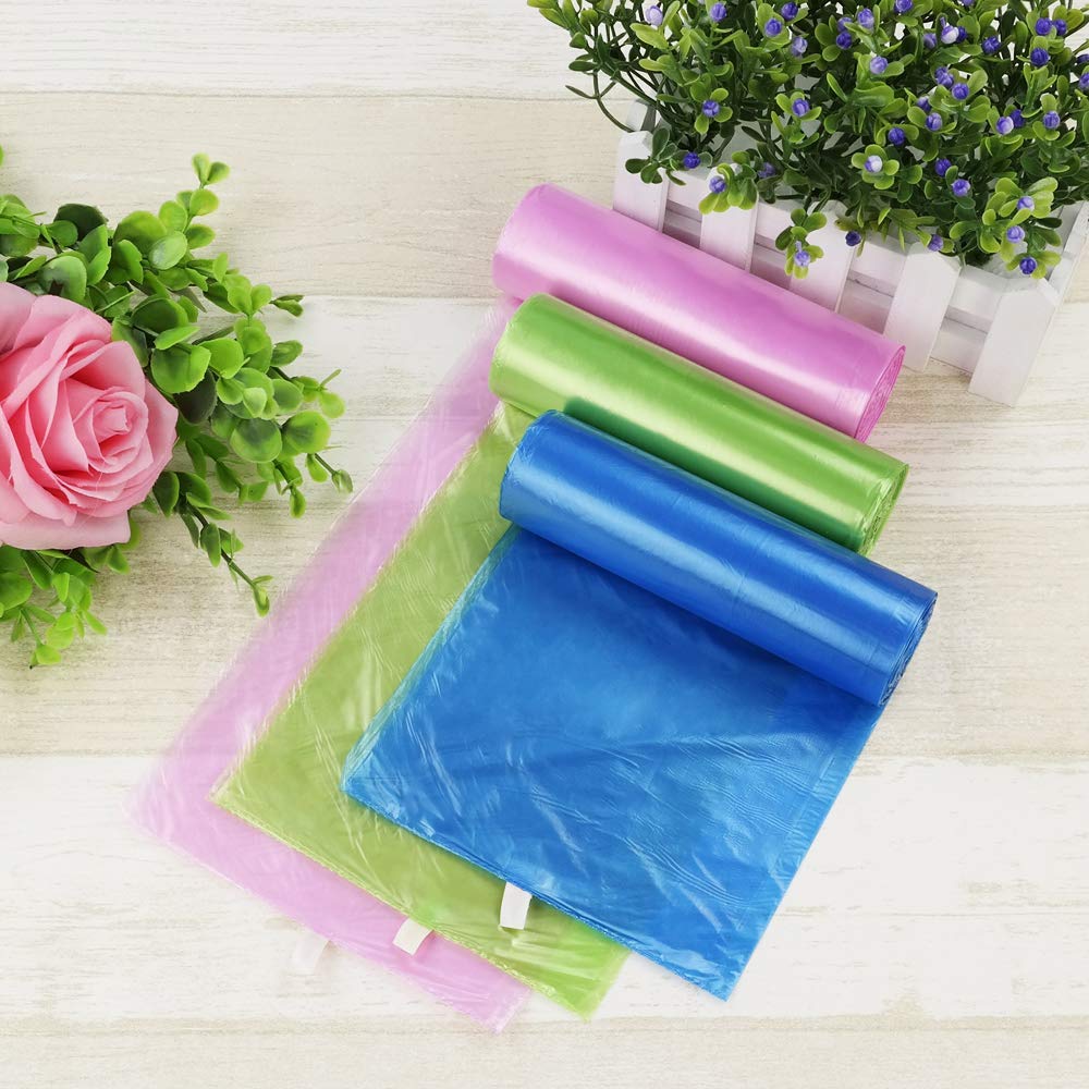 Hommp 6 Gallon Trash Bags, 120 Counts/ 6 Rolls