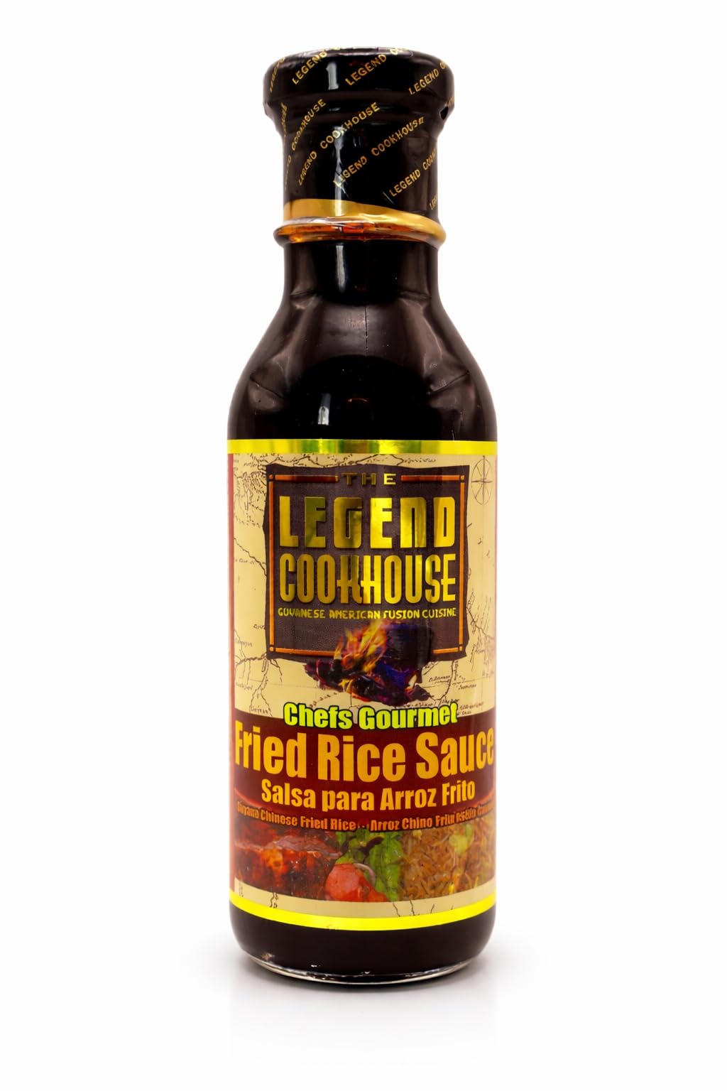 Legend Cookhouse Fried Rice Sauce - Authentic Stir Fry Sauce for Chinese Style Fried Rice, Lo Mein & Wok Cooking - Savory Soy Garlic Oyster Blend