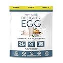 Designer Wellness, Designer Egg, Natural Egg Yolk & Egg White Protein Powder, Keto and Paleo Friendly, Low Calorie, Less Fat and Cholesterol, Classic