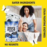 Molly's Suds Super Powder Detergent | Extra Strength Laundry Soap, Stain Fighting | Sensitive Skin | Simple, Effective Ingredients | 60 Loads - Ocean