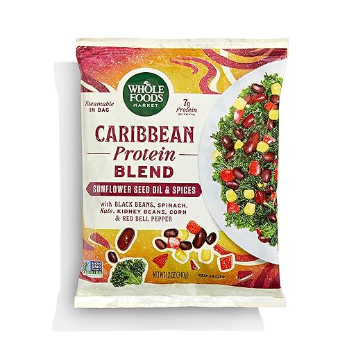 Whole Foods Market Caribbean Style Vegetable Protein Blend, 12 OZ