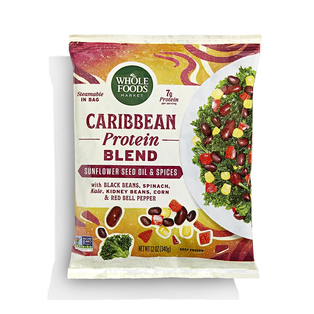 Whole Foods Market Caribbean Style Vegetable Protein Blend, 12 OZ