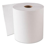 GENERATIONS CONSUMER 1820 Hardwound Roll Towels, 1-Ply, White, 8" x 800ft, 6 Rolls/Carton