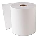 GENERATIONS CONSUMER 1820 Hardwound Roll Towels, 1-Ply, White, 8" x 800ft, 6 Rolls/Carton