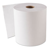 GENERATIONS CONSUMER 1820 Hardwound Roll Towels, 1-Ply, White, 8" x 800ft, 6 Rolls/Carton