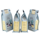 Coffee Masters Ground Coffee Sampler, Caramel Kiss, Jamaican Me Crazy, Turtle Sundae and Salted Caramel, 48 Ounce