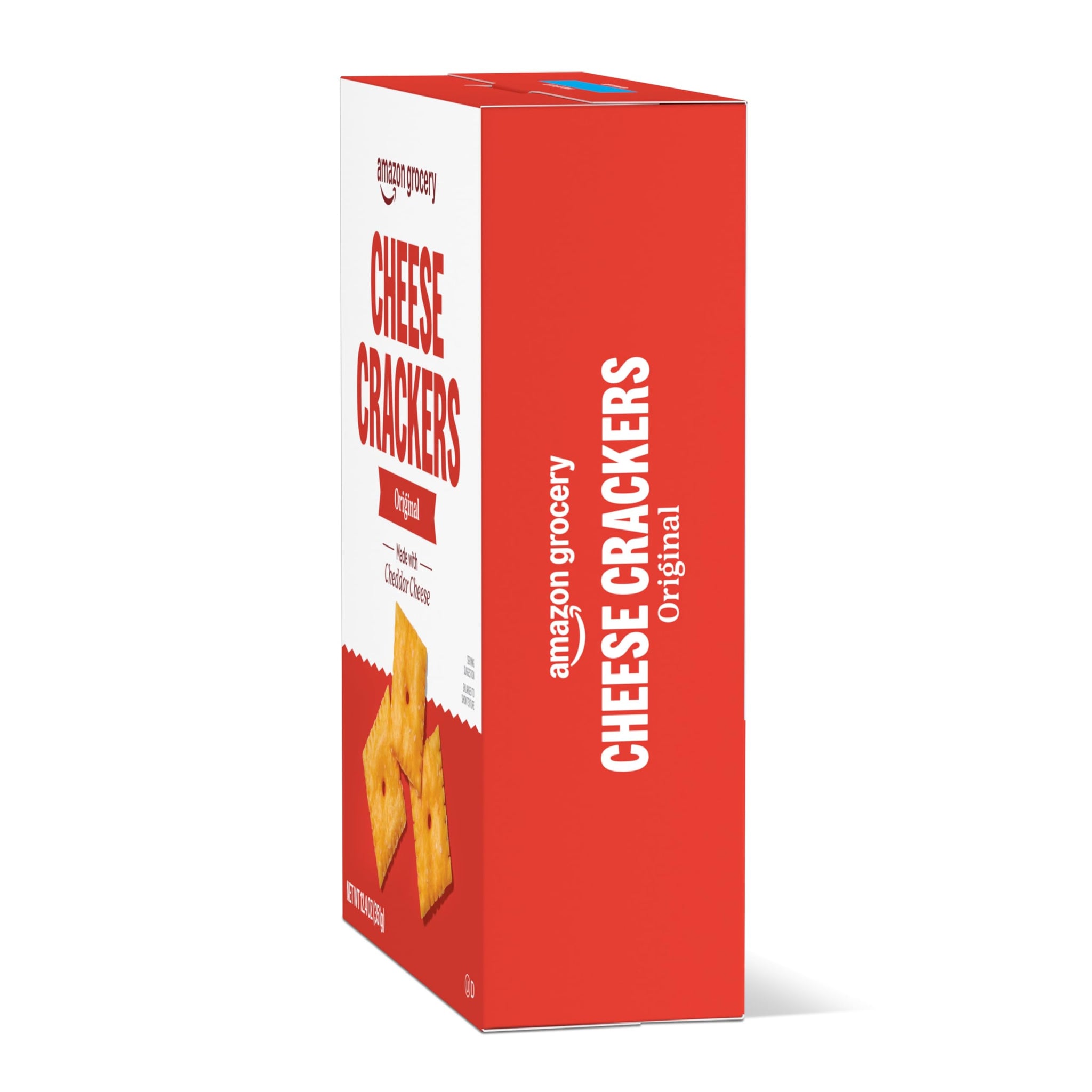 Amazon Grocery, Original Cheese Crackers, 12.4 Oz