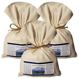 Bounty Foods Montana Sourdough Starter Set - 16 oz 3 Pack Artisan Bread Kit in Western-Style Burlap Bag - Wild Yeast Culture for Fustic Flavor