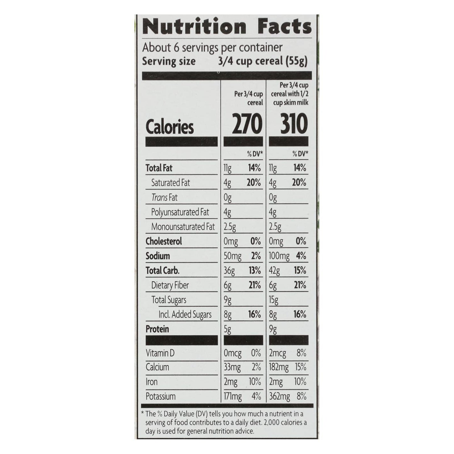 Chia Plus Coconut Chia Granola Cereal Organic 12.34 Ounces (Case of 12)