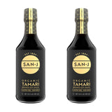 San-J Organic Tamari Soy Sauce, Gluten Free 100% Whole Soy, 20 oz, 2 Pack