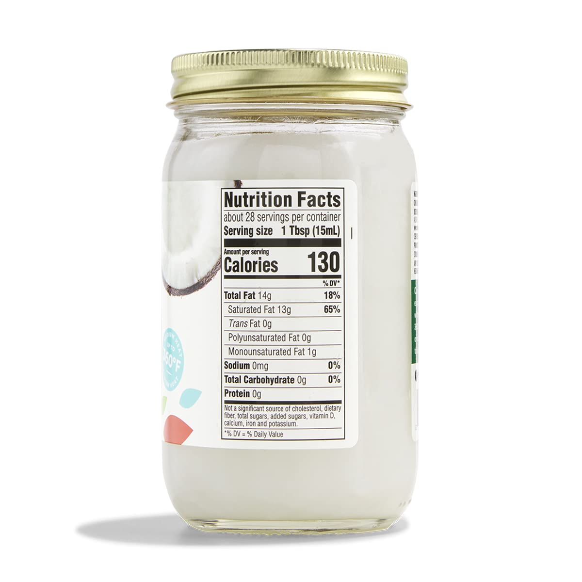 365 by Whole Foods Market, Organic Unrefined Coconut Oil Virgin, 14 Fl Oz