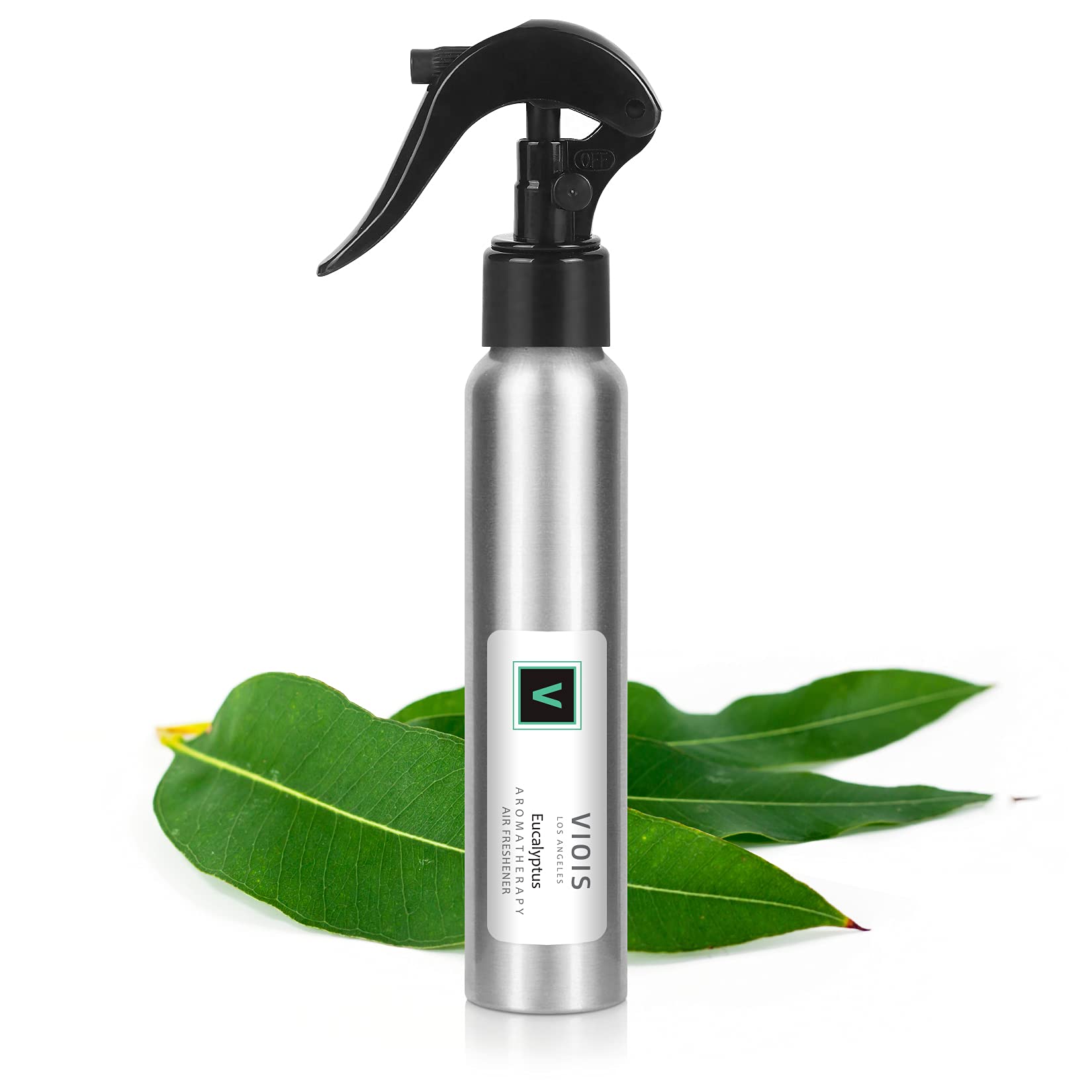 VIOIS, Eucalyptus Aromatherapy Air Freshener Room Spray for Car, Pillow, Linen, Bedroom, Bathroom & Office. Pure Essential Oil Blend. Handmade in The