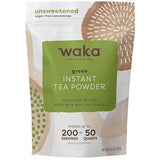 Waka Instant Green Tea Mix, Classic - 100% Tea Leaves, No Additives, Unsweetened Tea Powder for 50 Quarts or 200 Cups - Easy Quick Hot and Iced Teas