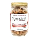 BobbySue's Nuts Some Like It Hot Gourmet Nut Mix, Spicy Snacks, All Natural, Gluten Free, Low Sugar, and High Protein Nuts Mix of Almonds, Cashews