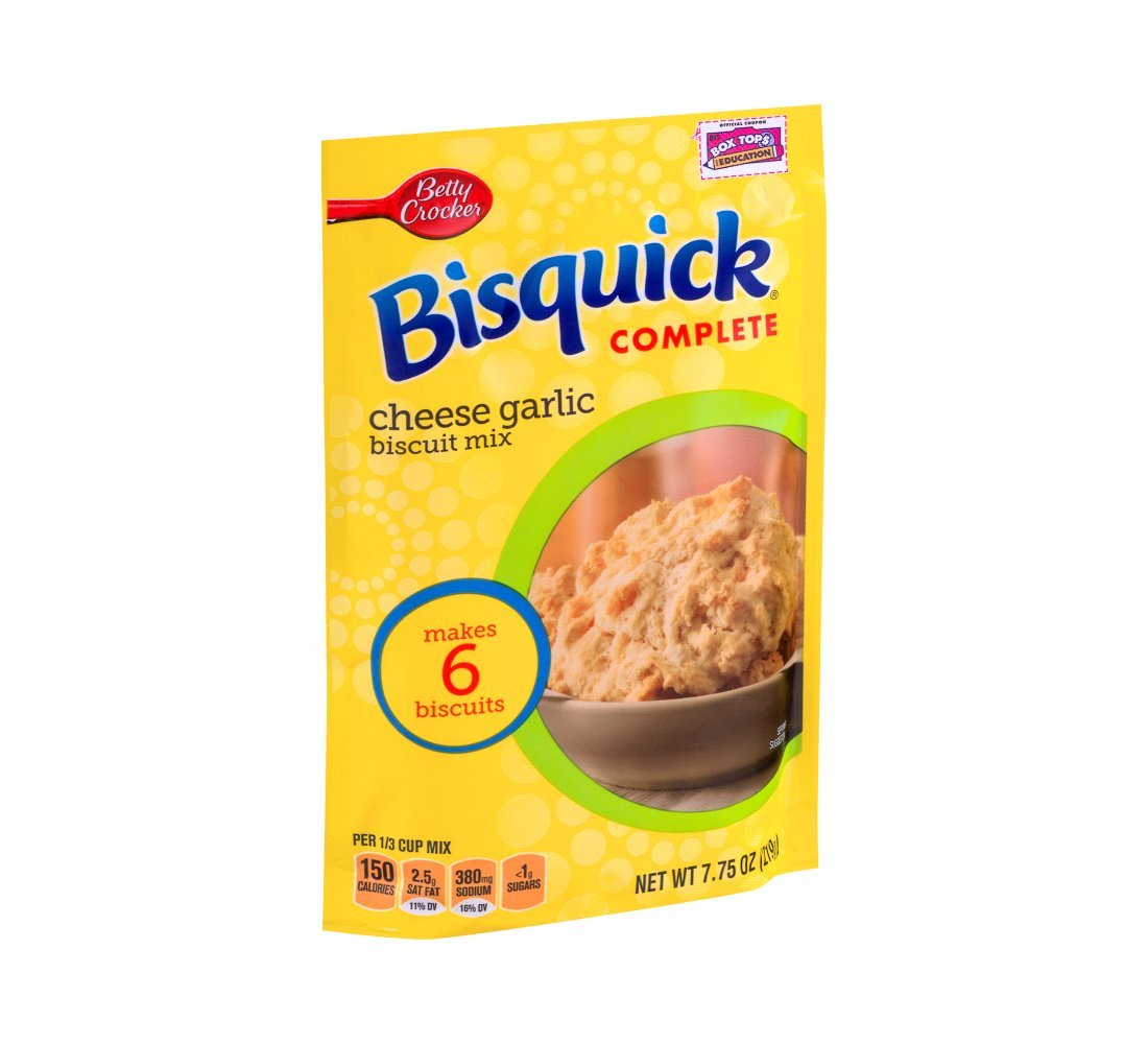 Bisquick Complete Cheese Garlic Biscuit Mix