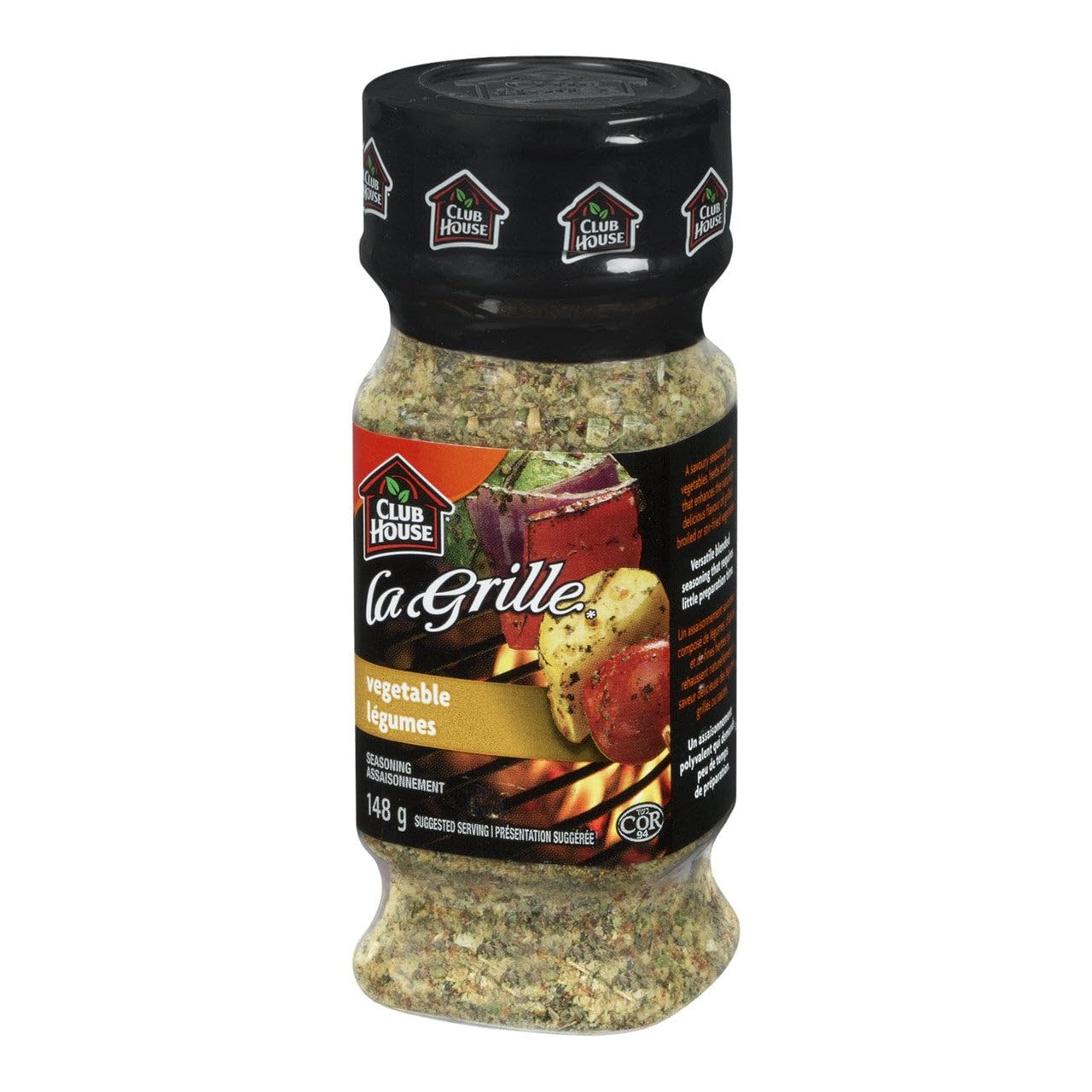 Club House La Grille Vegetable Seasoning,148g/5.22oz