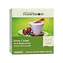 Nutmeg State Nutrition - High Protein Meal Replacement Smoothie Mix, Low Calories, 15g Protein, Low Fat, 7 Servings Per Box (Berry Creme)
