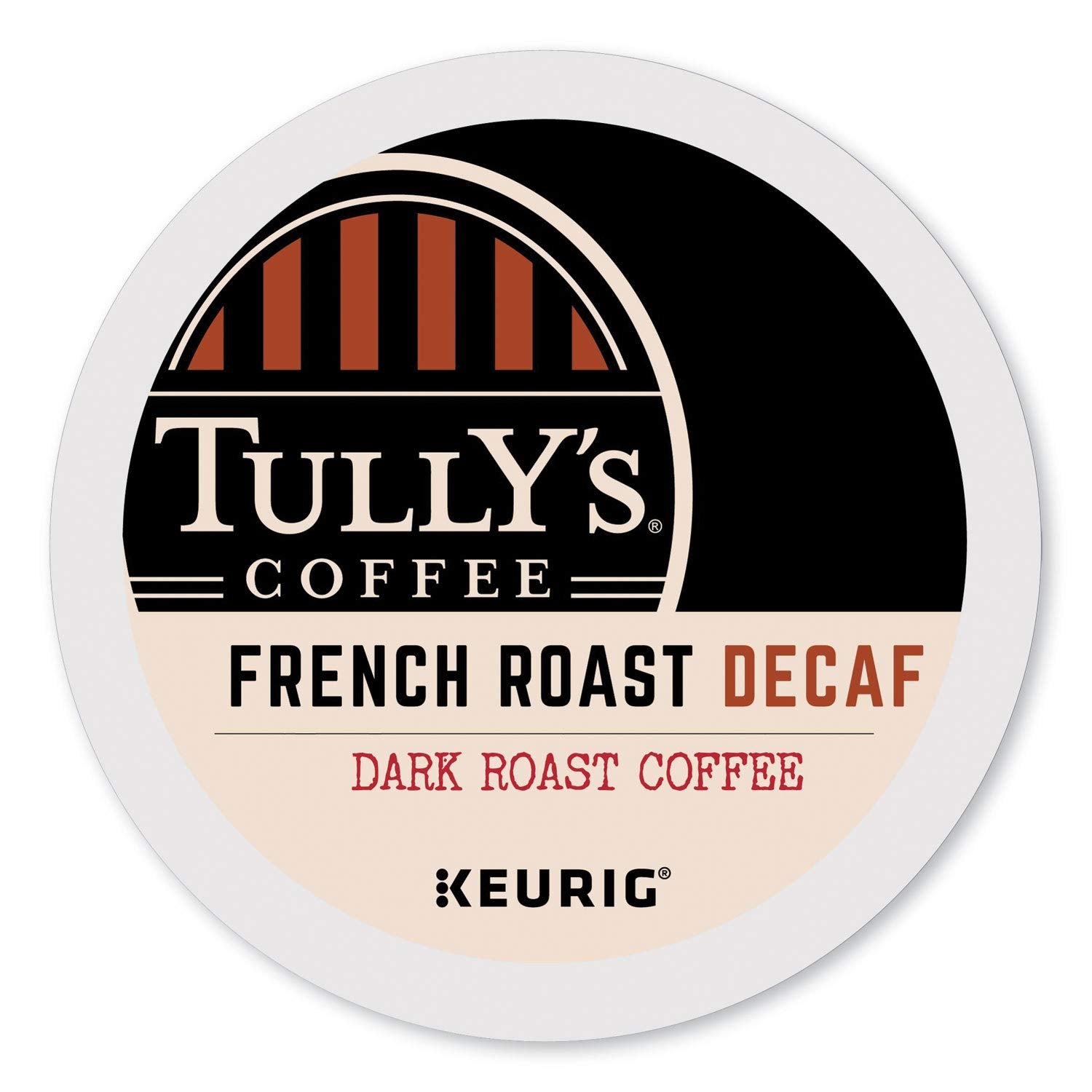 Tully's House Blend DECAF Coffee for Keurig Brewing Systems 24 K- Cups (3 Pack)