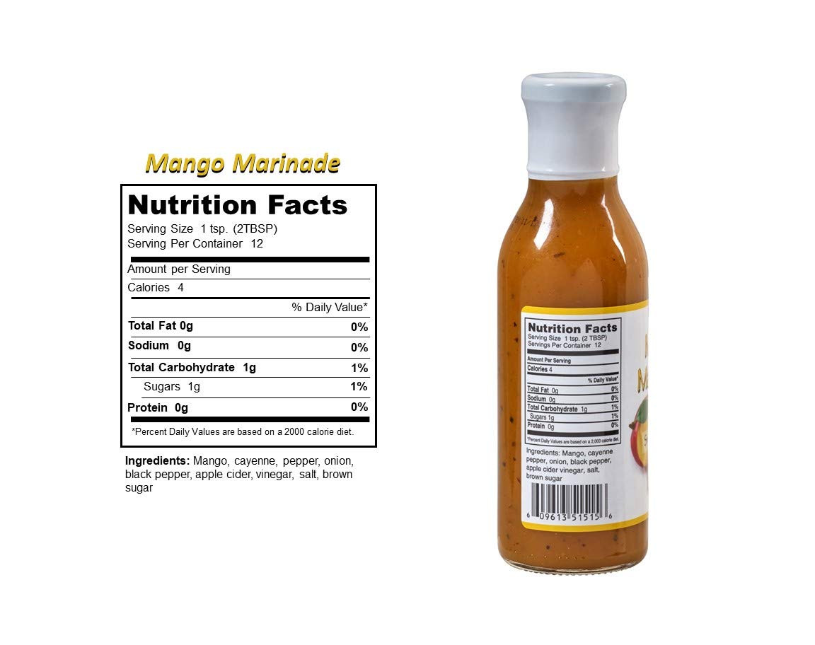Branford's Originals, Mango Marinade, 12 oz