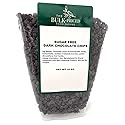 Sugar Free Dark Chocolate Chips, (1lb Resealable Zip Lock Bag)