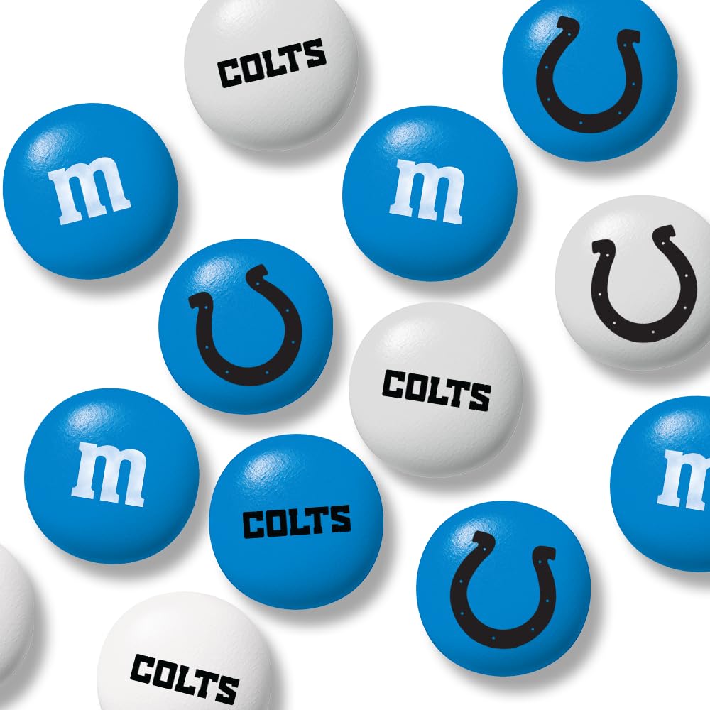M&M'S NFL Indianapolis Colts Milk Chocolate, 2 lb Bulk Bag