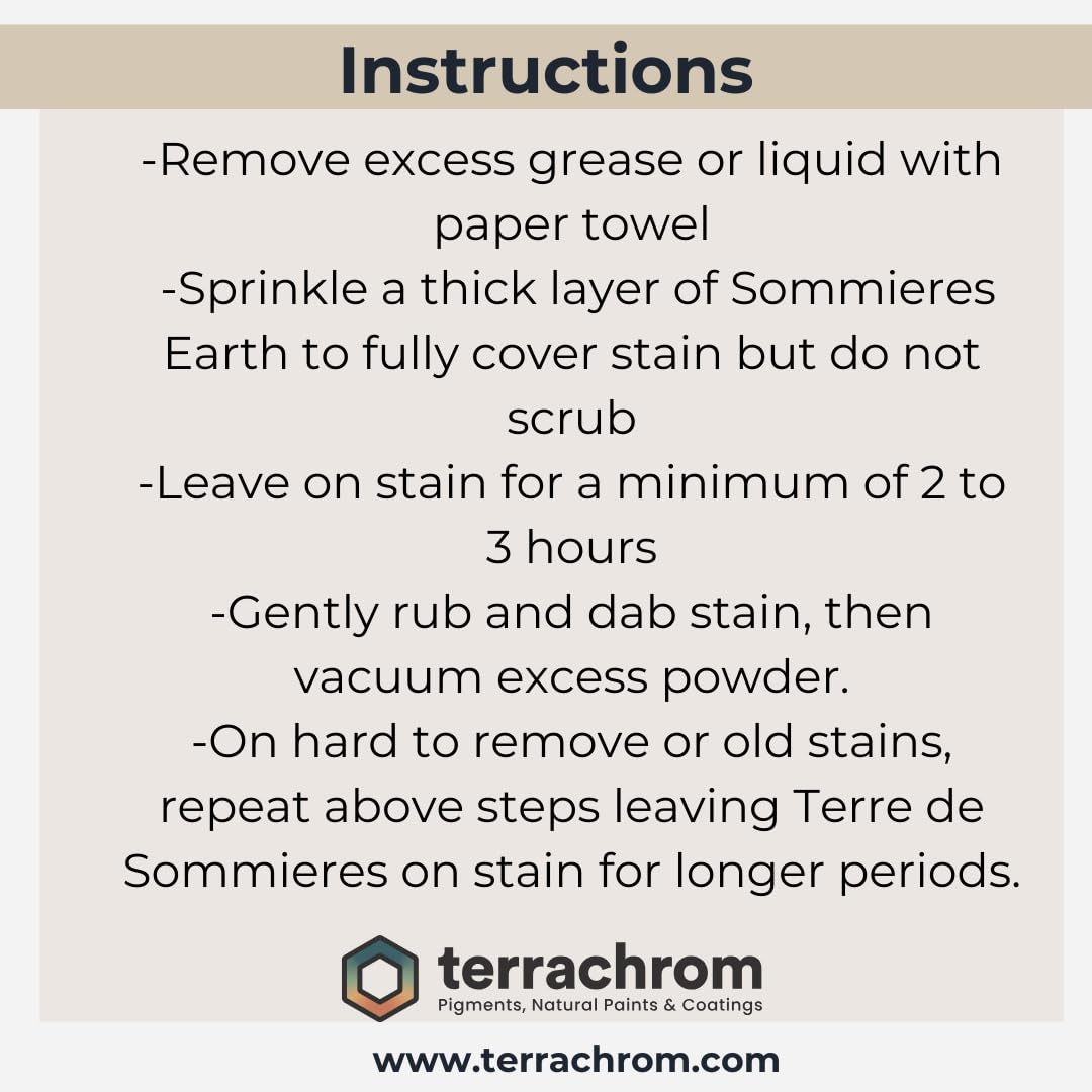 Terre de Sommieres/Sommieres Earth Natural Dry Stain Remover (300 ML | 10 OZ)
