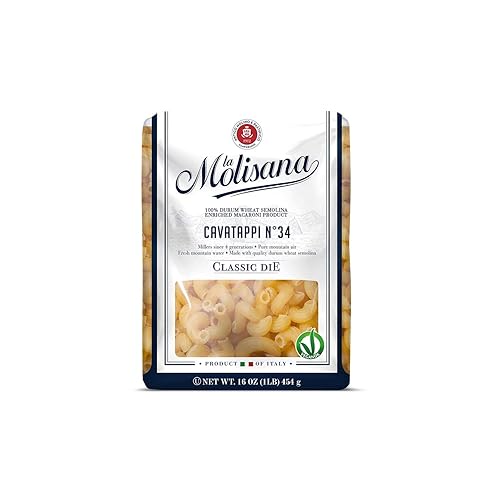la Molisana Cavatappi n.34 imported italian Pasta 1lb 454gr