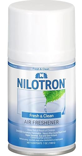 Nilotron Metered Aerosol Refill, Fresh&clean, 7oz, 12/cs
