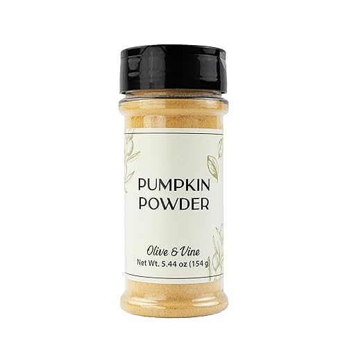 Olive & Vine Pumpkin Powder, Subtle Sweetness, For Baking & Smoothies, Rich Tradition, Authentic Taste, For Global Recipes (5.44 Ounce)