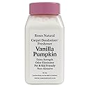 Roses Natural Vanilla Pumpkin Carpet Deodorizer Powder - Pet Odor Eliminator Carpet Freshener, Rugs & Upholstery, Natural Baking Soda Carpet Powder