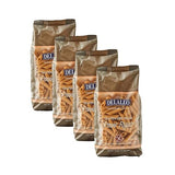 DeLallo Gluten-Free Brown Rice Penne Pasta, Non-GMO, Made in Italy, Kosher, All Natural, Tree-Nut Free,12 oz Bag, (4 Pack)